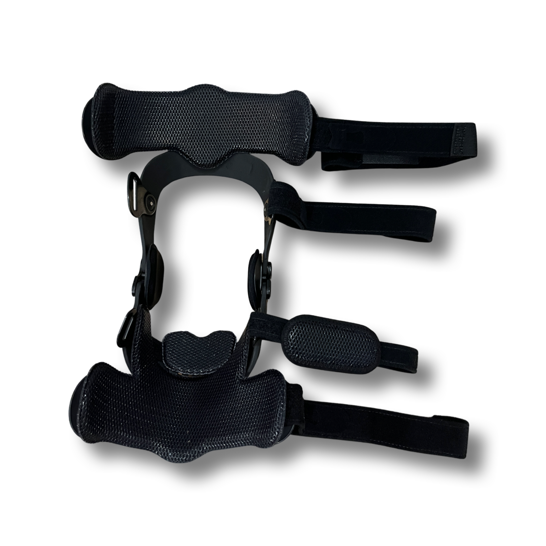 Ossur CTi OTS Knee Brace, Motocross Knee Brace Back Image straps open
