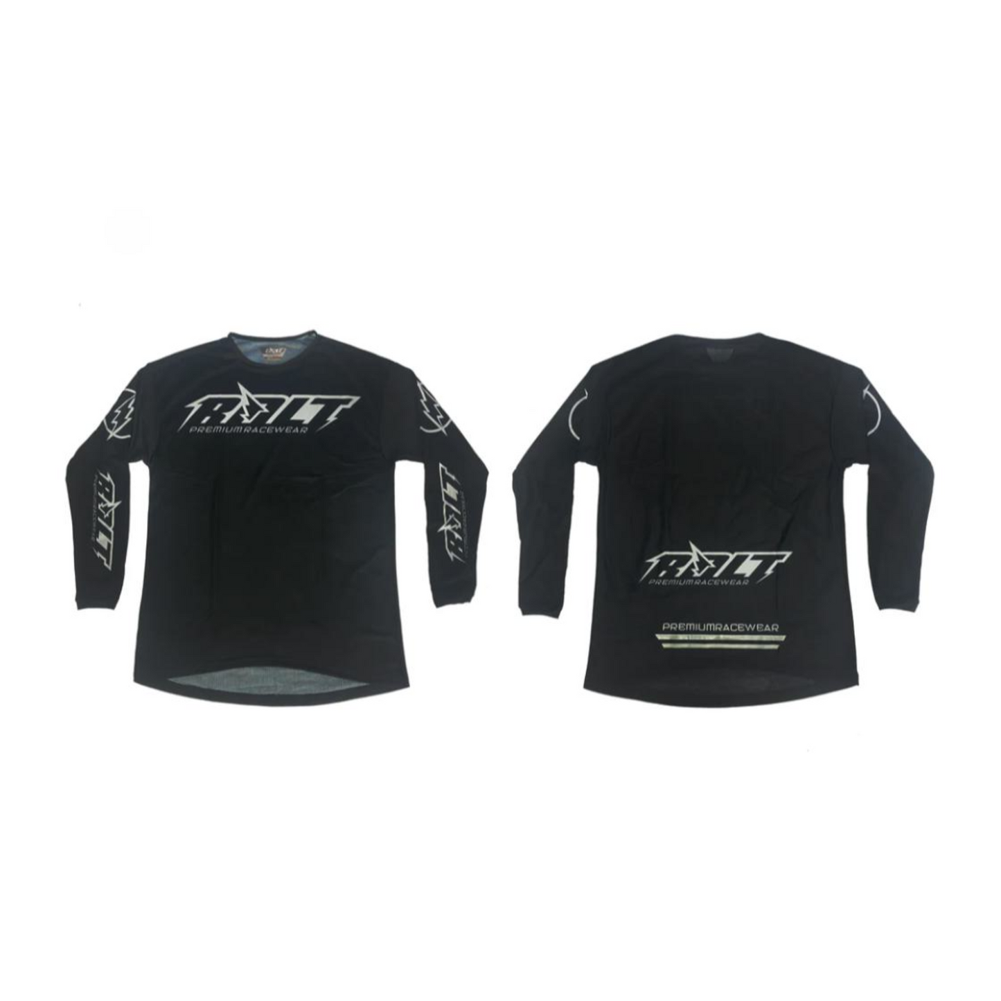 Bolt Everywear Blackout 4.0 Jersey Front and Back