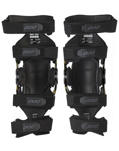 POD Active CAMO Style knee brace Left and Right Rear View