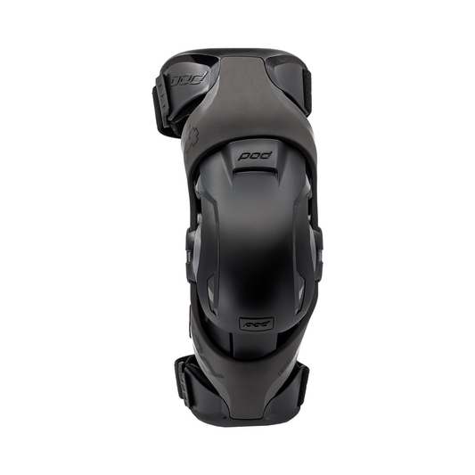 POD Active K4 Youth Impact Modified Knee Brace Graphite/Black Front View Right